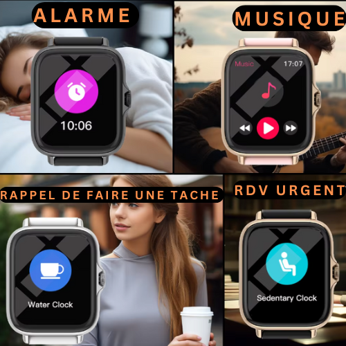 Montre connectée - WakaTime